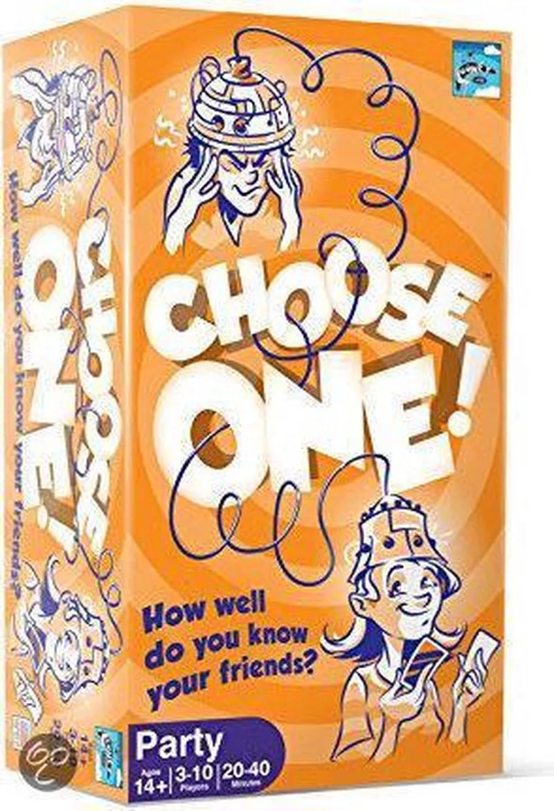 Choose One - Kaartspel - Engels van Looney Labs – doos