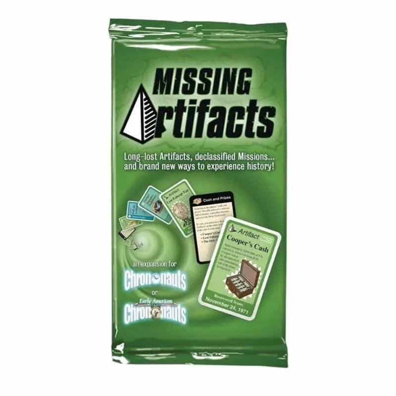 Chrononauts Missing Artifacts Expansion - Kaartspel uitbreiding - Engels de Looney Labs – boîte