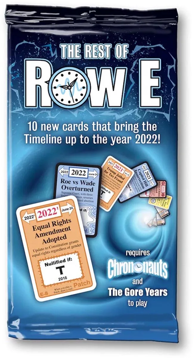 Chrononauts: The Rest of Row E Expansion - Kaartspel uitbreiding - Engels de Looney Labs – boîte