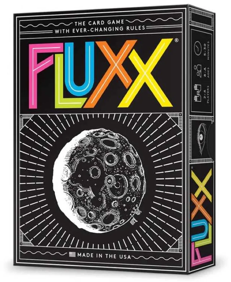 Fluxx 5.0 - Kaartspel - Snel en makkelijk te leren - Compact Familiespel - Engelstalig de Looney Labs – boîte