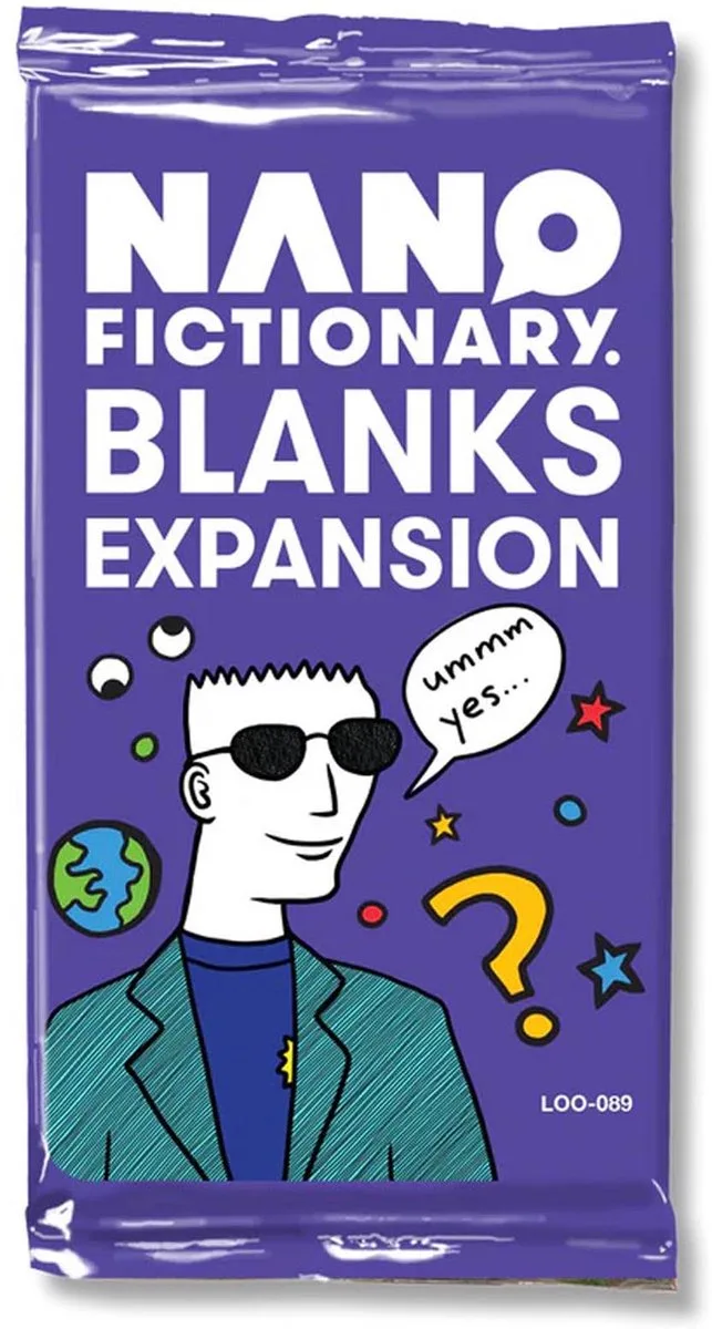 Nanofictionary Blanks Expansion - Kaartspel - Uitbreiding from Looney Labs – box