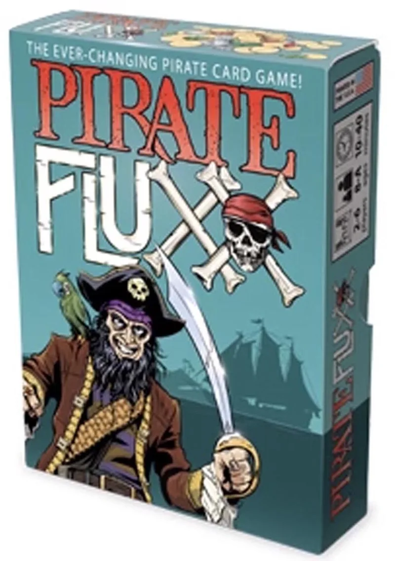 Pirate Fluxx - Kaartspel - Gezelschapsspel - Piratenthema - Engels - Looney Labs von Looney Labs – Schachtel