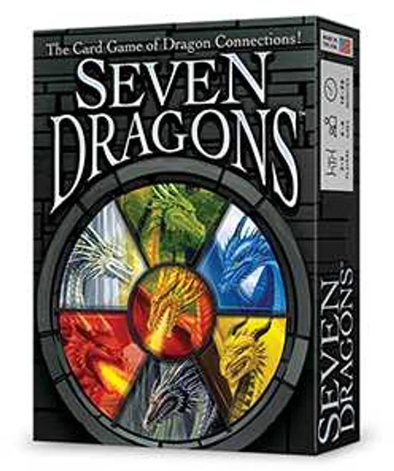 Seven Dragons - Kaartspel - Engels van Looney Labs – doos