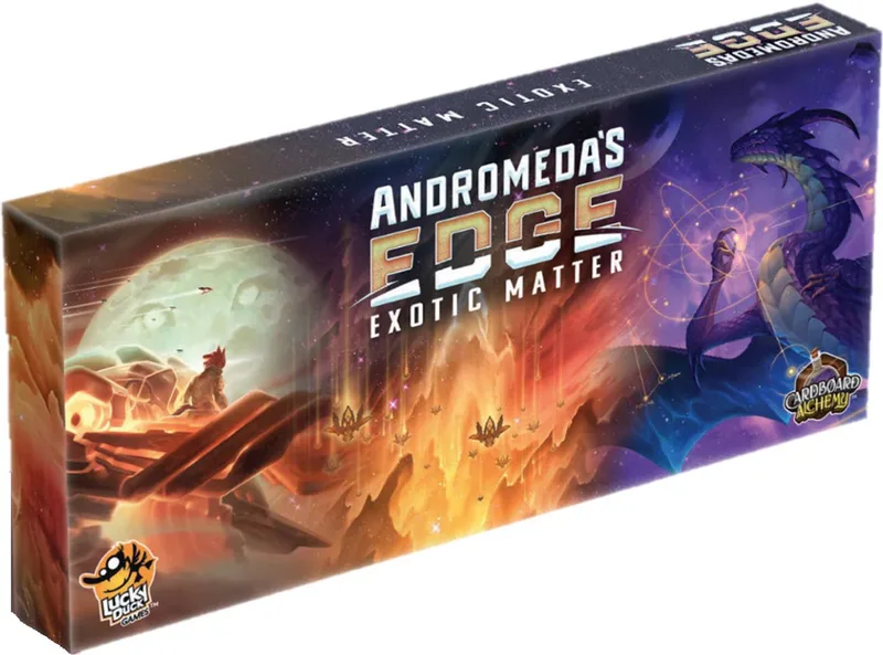 Andromeda's Edge: Exotic Matter - Engels spel from Lucky Duck Games – box