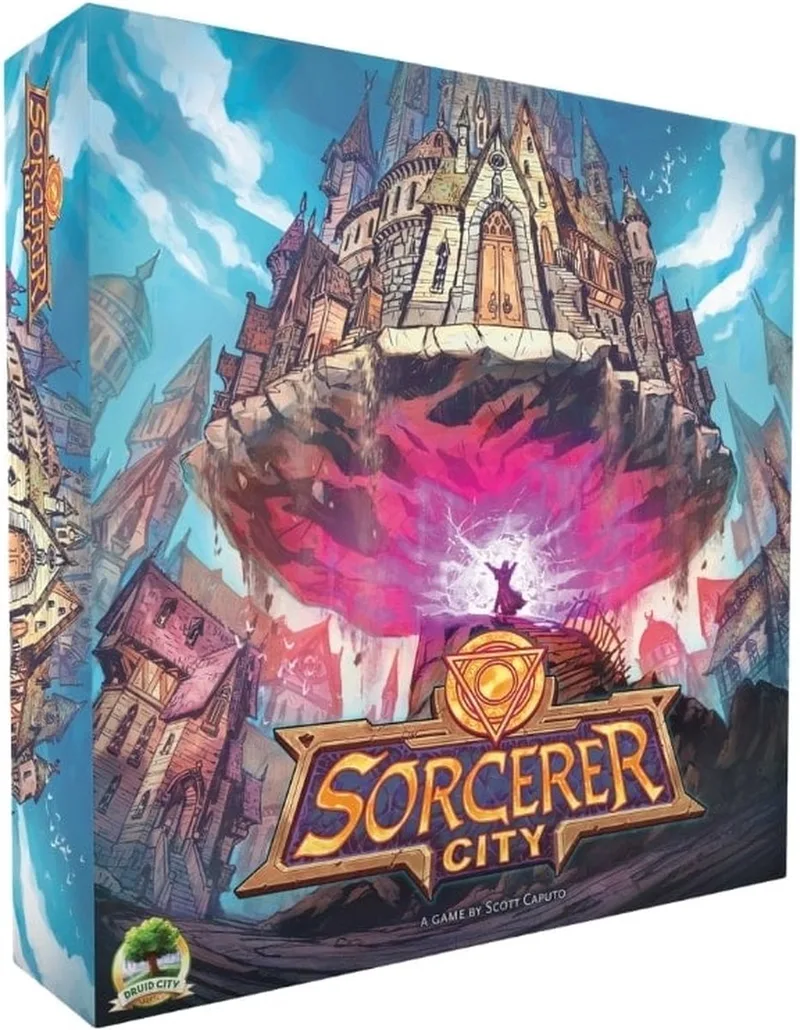Sorcerer City - Bordspel (ENG) von Lucky Duck Games – Schachtel