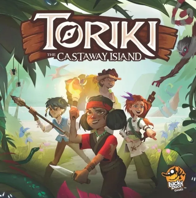 Toriki: The Castaway Island - Lucky Duck Games Bordspel | Coöperatief from Lucky Duck Games – box