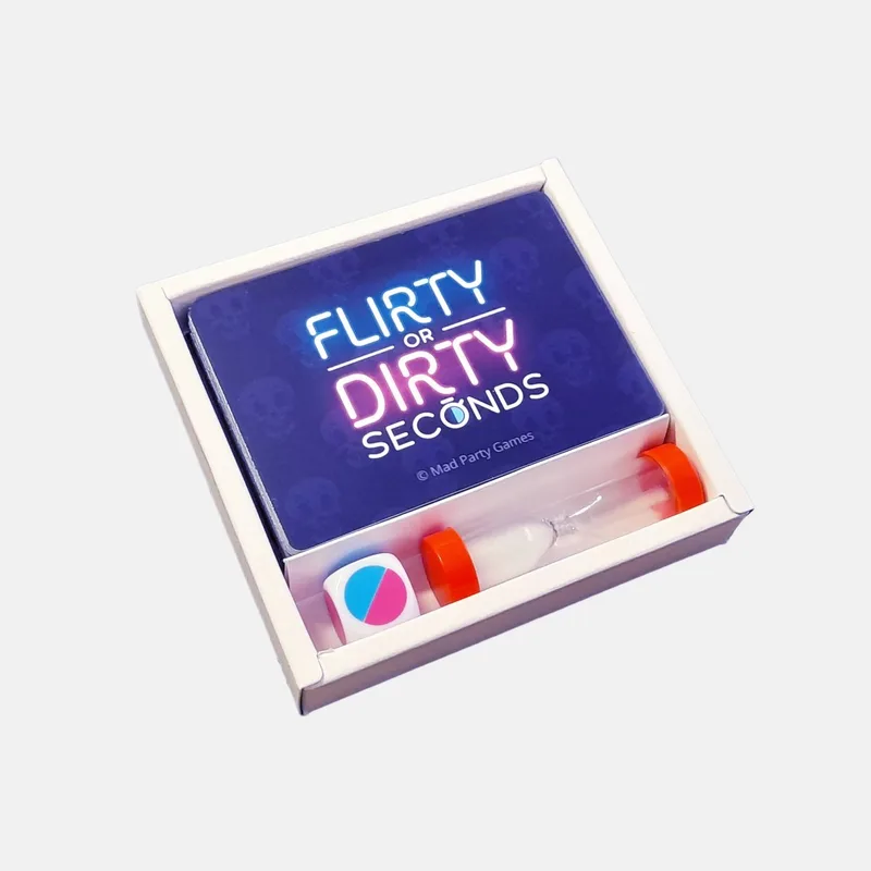Flirty Dirty Seconds - Taboe - Alias - 30 Seconden - Flirty and Dirty topics - leuk grappig van Mad Party Games – doos