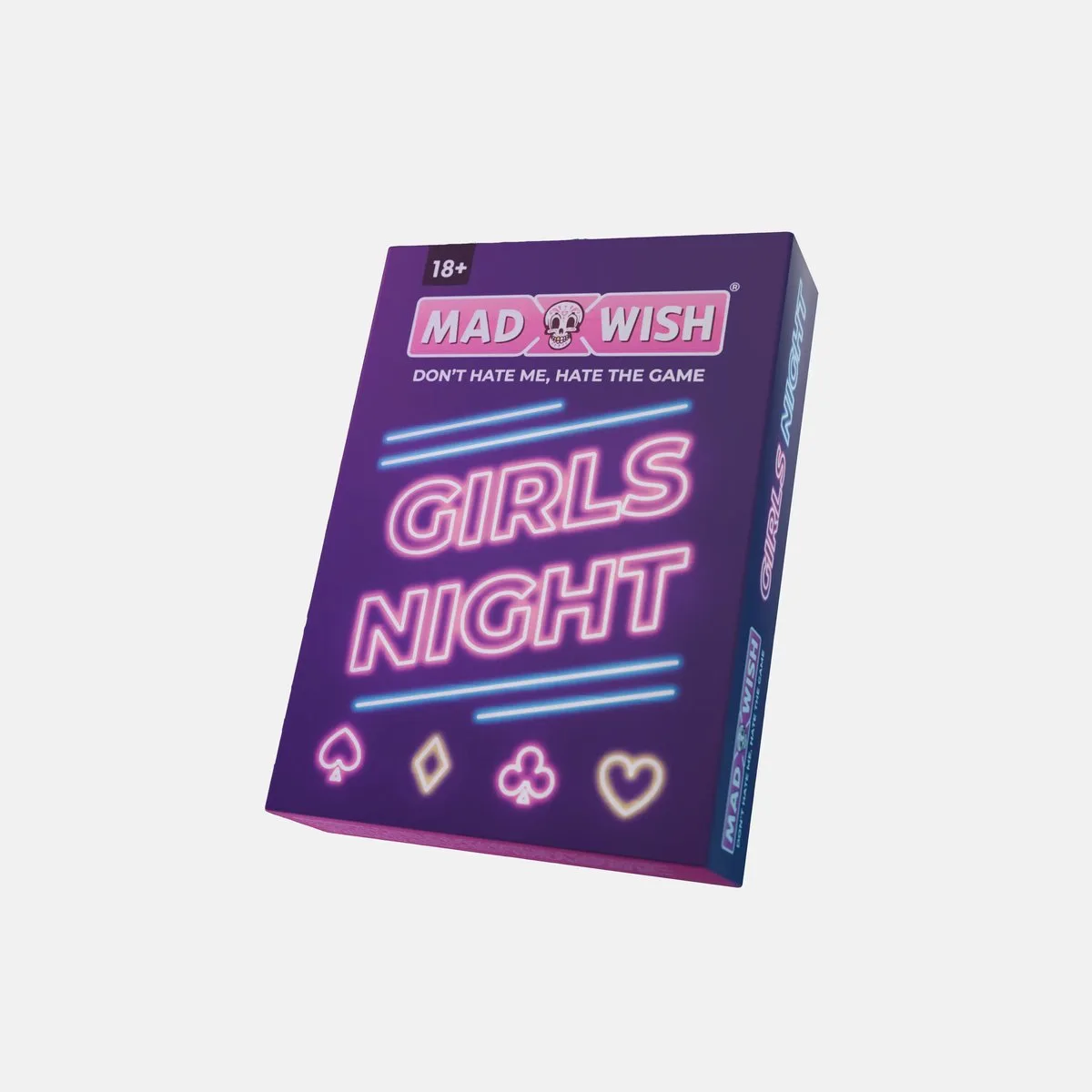 MadWish Girls Night Cards – Bachelorette Party, Bridal Shower, Ladies Night, Fun Party de Mad Party Games – boîte