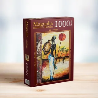 African Woman - 1000 pièces fra Magnolia – æske 2 af 2