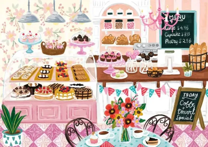 Bakery - 1000 pièces fra Magnolia – æske