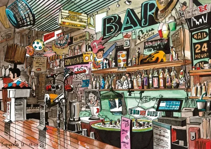 Bar - 1000 pièces fra Magnolia – æske