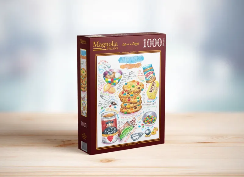 Biscuits Monster - 1000 pièces de Magnolia – boîte 2 sur 2