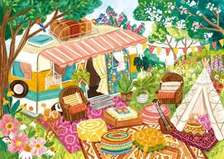 Boho Camper - 1000 pièces van Magnolia – doos 1 van 2
