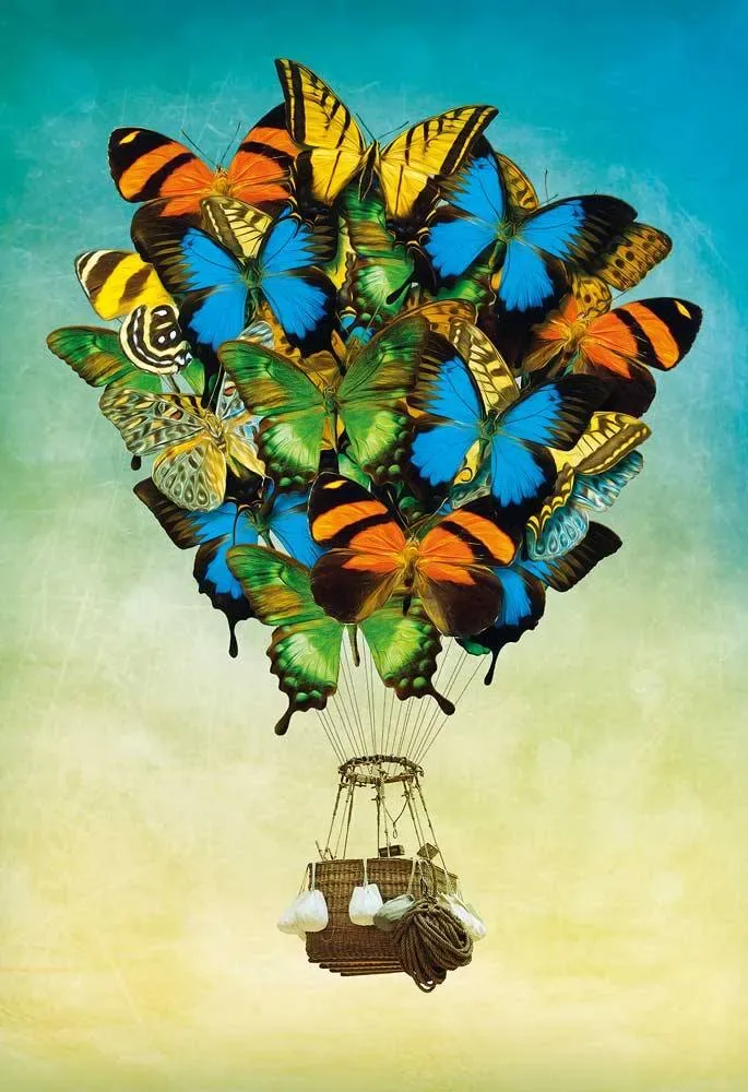 Butterfly Balloon - 1000 pièces from Magnolia – box 1 of 2