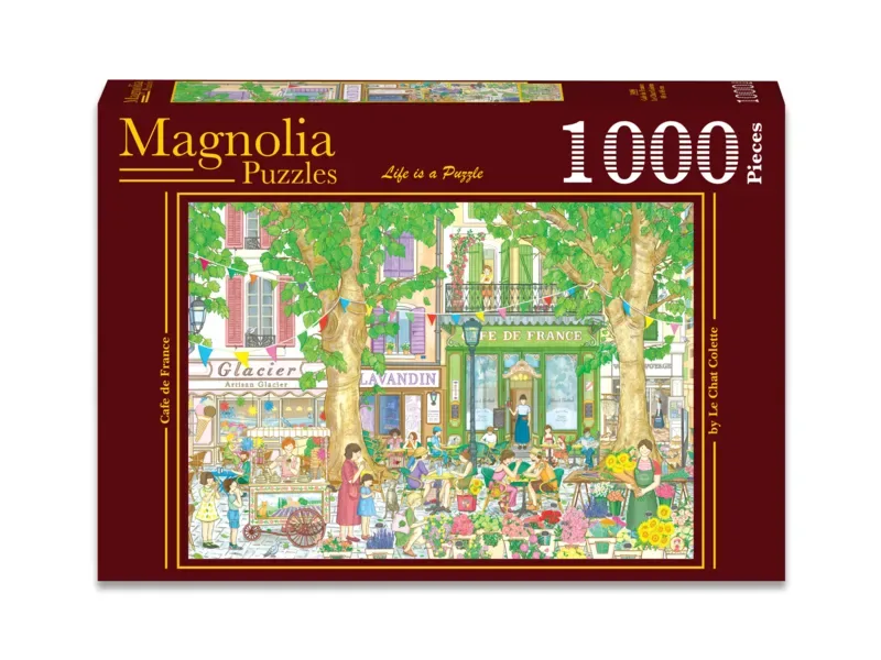 Café de France - 1000 pièces de Magnolia – boîte 2 sur 2