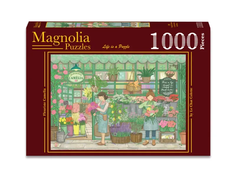 Camélie fleuriste - 1000 pièces de Magnolia – boîte 2 sur 2