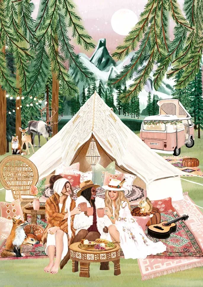 Camping - 1000 pièces de Magnolia – boîte