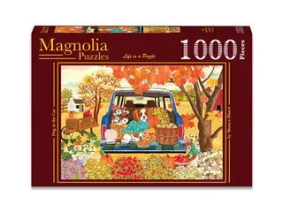 Chien dans la Voiture - 1000 pièces van Magnolia – doos 2 van 2
