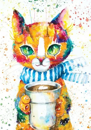 Colorful Cat - 1000 pièces from Magnolia – box 1 of 2