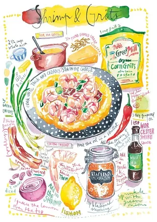 Crevettes et Grits - 1000 pièces van Magnolia – doos 1 van 2