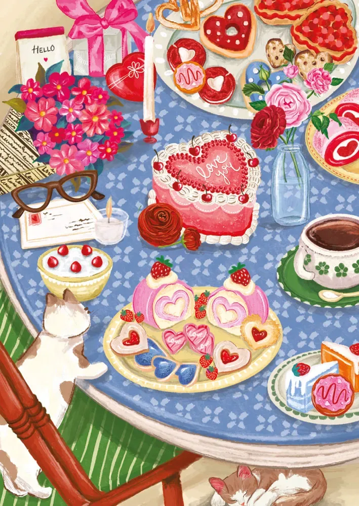 Festin des Chats - 1000 pièces van Magnolia – doos