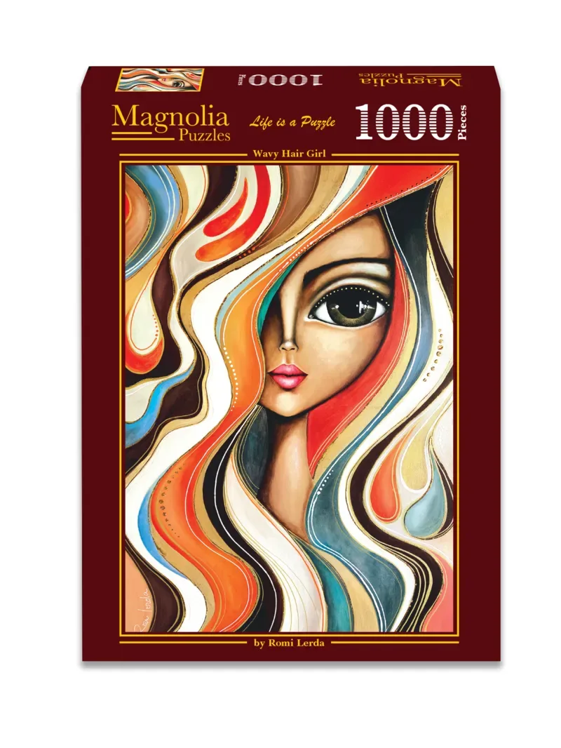 Fille aux cheveux ondulés - 1000 pièces von Magnolia – Schachtel 2 von 2