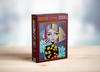 Fille Colorée - 1000 pièces van Magnolia – doos 2 van 2