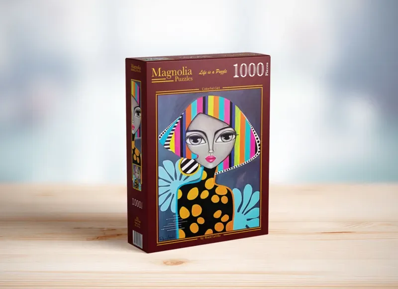 Fille Colorée - 1000 pièces van Magnolia – doos 2 van 2
