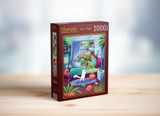 Fille et Chats - 1000 pièces von Magnolia – Schachtel 2 von 2
