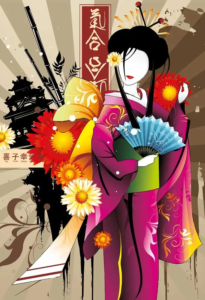 Geisha - 1000 pièces van Magnolia – doos