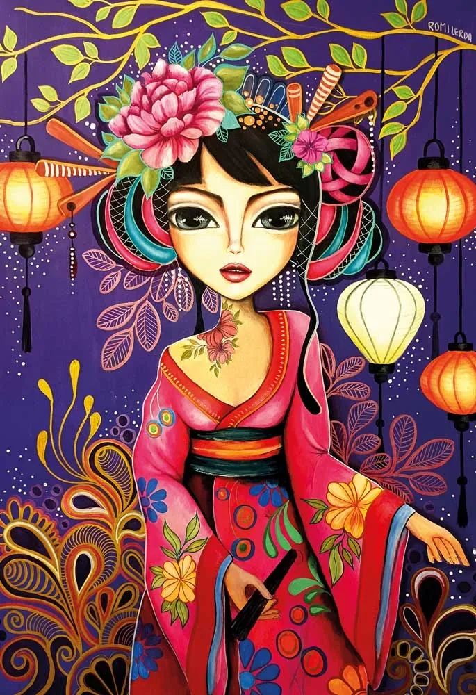 Geisha - 1000 pièces from Magnolia – box