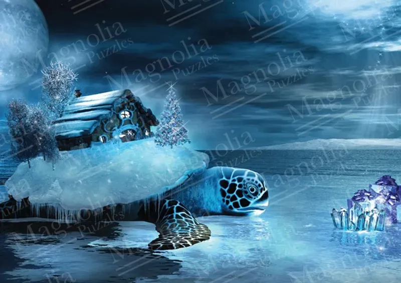 House & Turtle - 1000 pièces de Magnolia – boîte