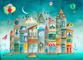 Houses I Read - 1000 pièces from Magnolia – box 1 of 2