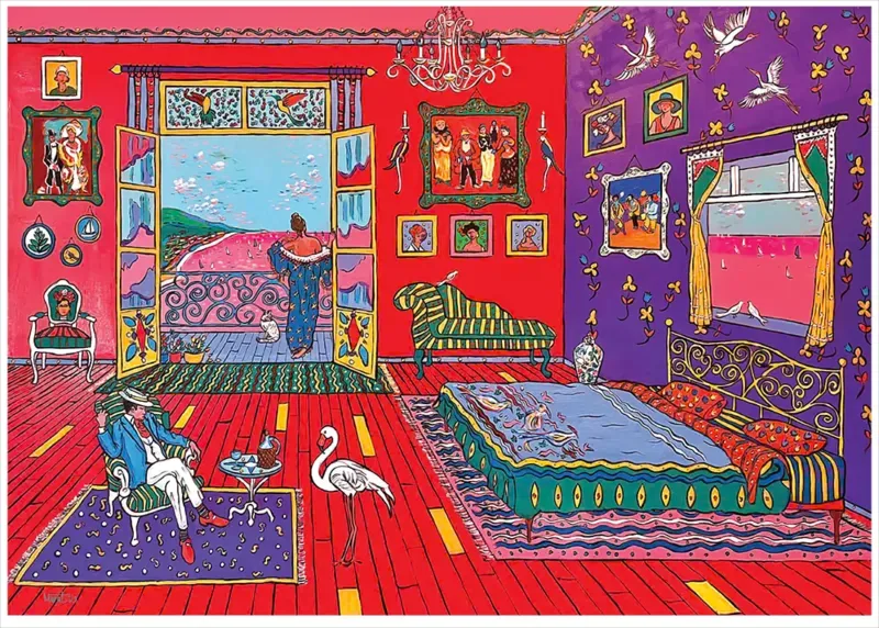 La Chambre Rouge - 1000 pièces van Magnolia – doos