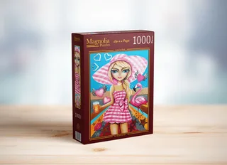 La Femme en Rose - 1000 pièces from Magnolia – box 2 of 2