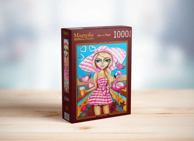 La Femme en Rose - 1000 pièces from Magnolia – box 2 of 2