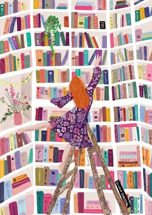 Les Livres Sont mes Amis - 1000 pièces de Magnolia – boîte