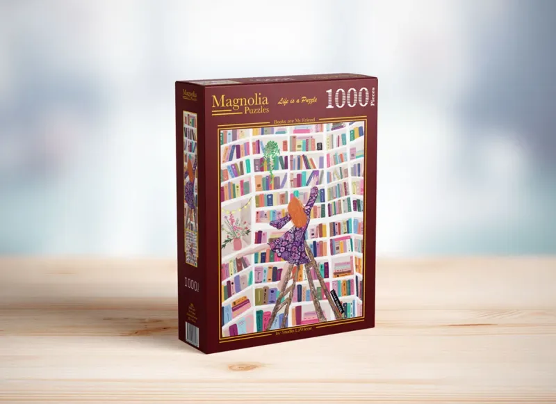Les Livres Sont mes Amis - 1000 pièces from Magnolia – box 2 of 2