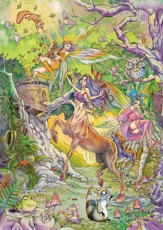 Les Voleurs de Puzzles - 1000 pièces von Magnolia – Schachtel 1 von 2