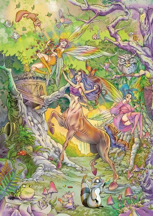 Les Voleurs de Puzzles - 1000 pièces van Magnolia – doos