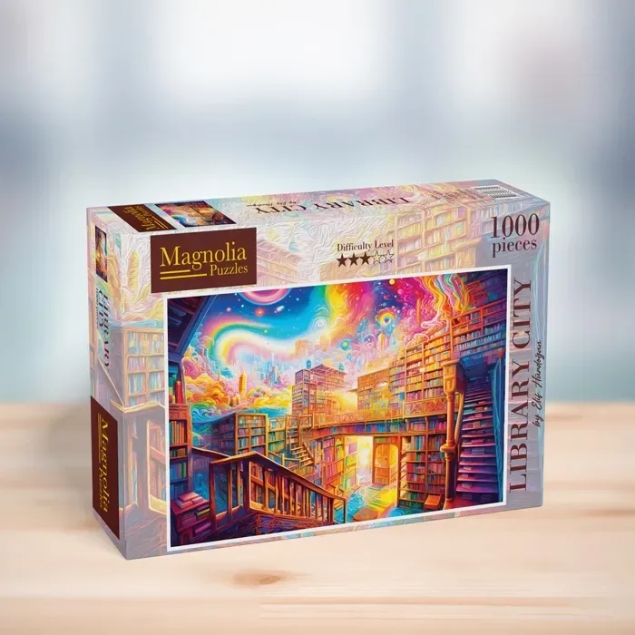 Library City - 1000 pièces from Magnolia – box 2 of 2