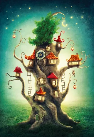 Magic Tree House - 1000 pièces de Magnolia – boîte 1 sur 2