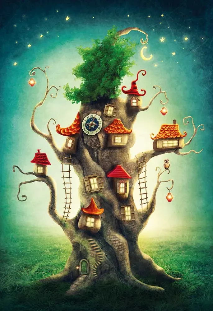 Magic Tree House - 1000 pièces de Magnolia – boîte 1 sur 2