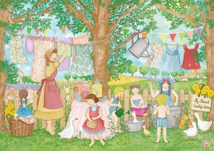 Maison de Campagne - 1000 pièces de Magnolia – boîte