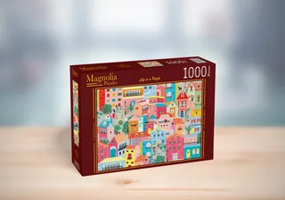 Maisons Colorées - 1000 pièces van Magnolia – doos 2 van 2