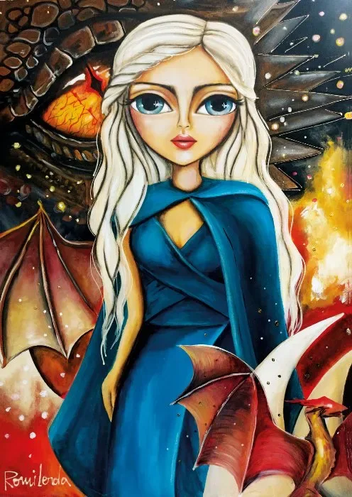 Mère des Dragons - 1000 pièces de Magnolia – boîte 1 sur 2