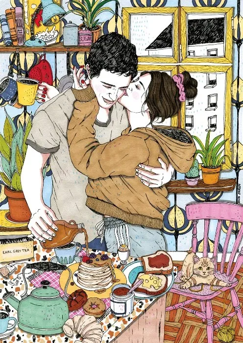 Petit-Déjeuner et Amour - 1000 pièces van Magnolia – doos 1 van 2