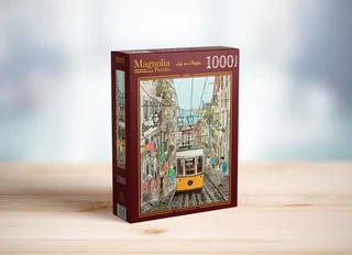 puzzel 1000 stukjes - Lissabon stadsgezicht. van Magnolia, editie Meerkleurig – doos 2 van 2