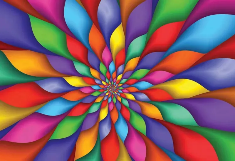 Rainbow Petals - 1000 pièces de Magnolia – boîte