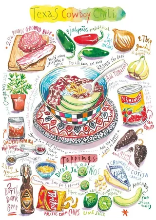 Texas Cowboy Chili - 1000 pièces von Magnolia – Schachtel 1 von 2